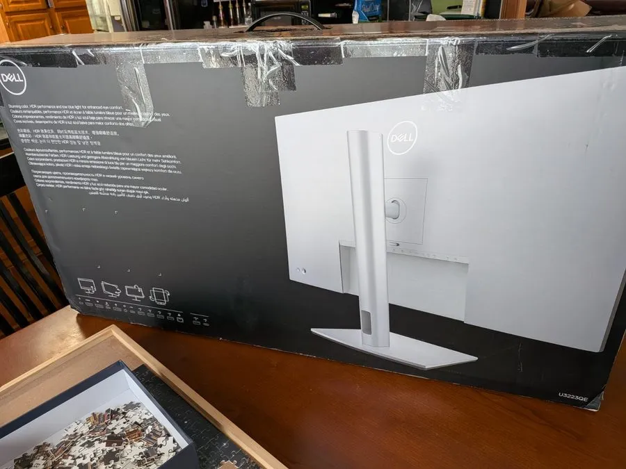 Монитор Dell UltraSharp U3223QE 32" 4K UHD IPS LED Monitor ( /Excellent) — фото лота 3