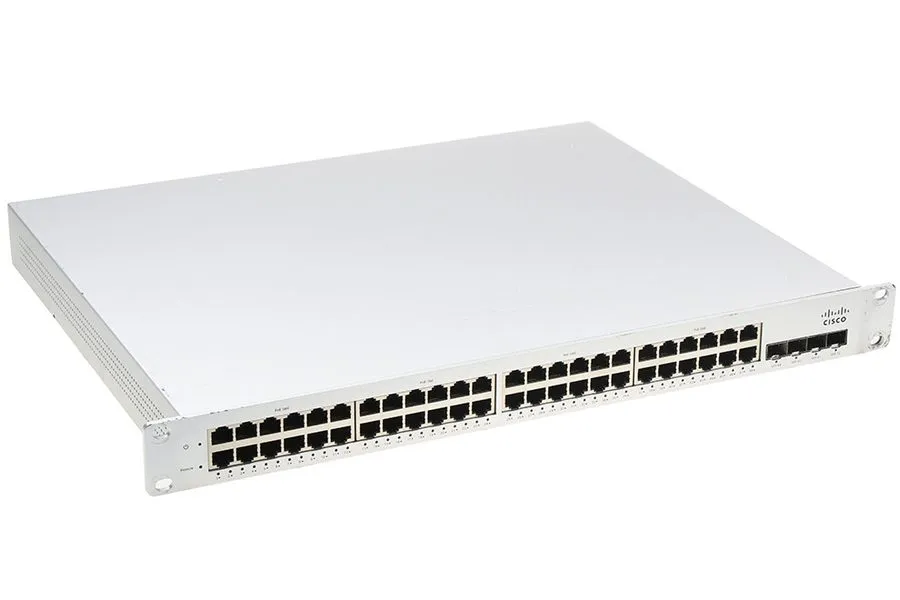 Коммутатор Cisco Meraki MS220-48FP-HW L2 48 Port Gigabit 740W PoE Switch *UNCLAI