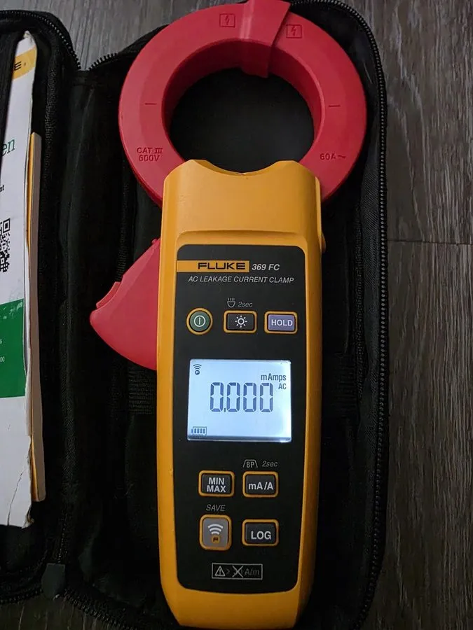 Тестер Fluke 369 FC Leakage Current Clamp Meter — фото лота 1