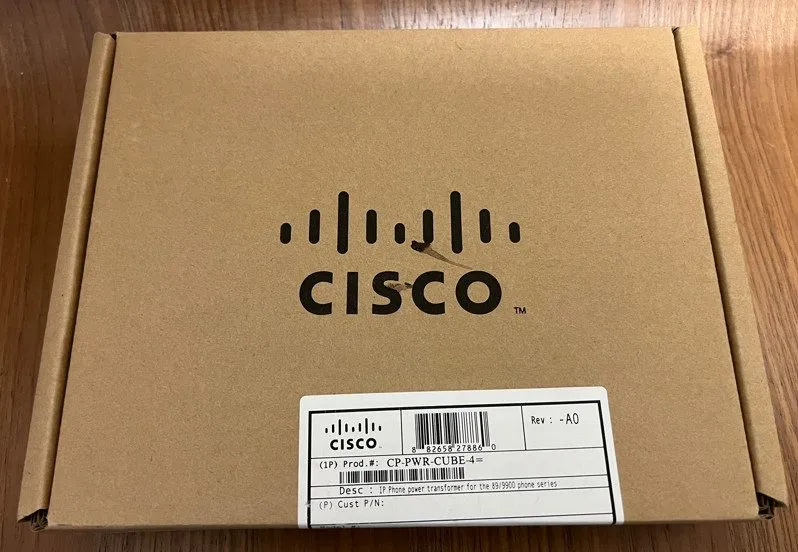 Блок питания CP-PWR-CUBE-4 Power Cube 4 Compatible Cisco 8841 8851 8861 8865 896 — фото лота 1