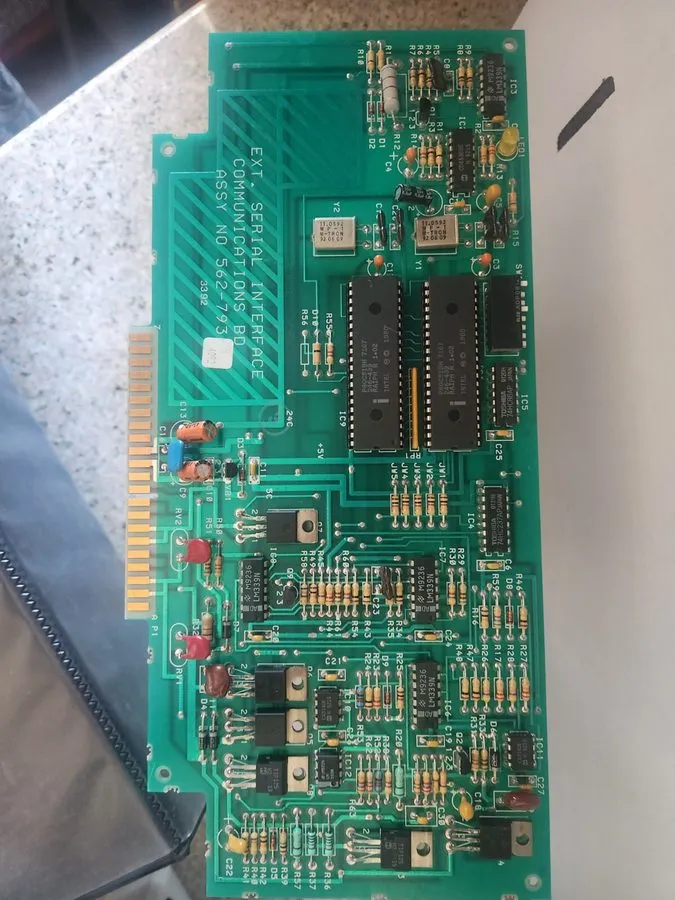 Плата Simplex 562-793 Fire Alarm Ext. Serial Interface Communications Board