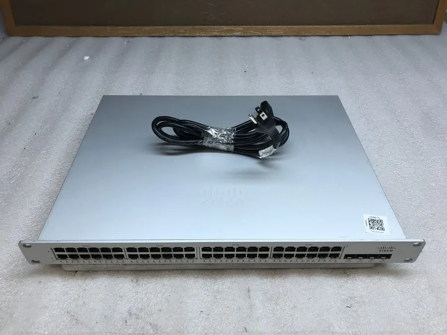 Коммутатор Cisco Meraki MS210-48FP 48-Port Gigabit PoE+ Cloud Switch 740W Budget