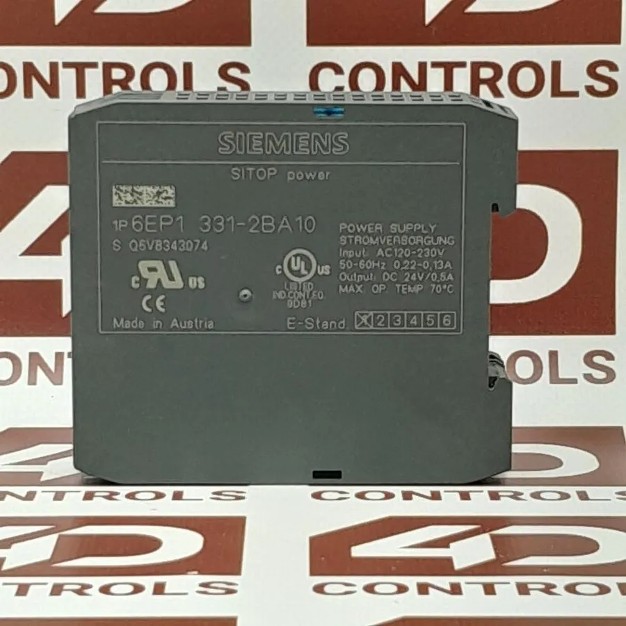 Блок питания Siemens SITOP Power 6EP1331-2BA10 Power Supply 24V DC 0.5A 120-230V