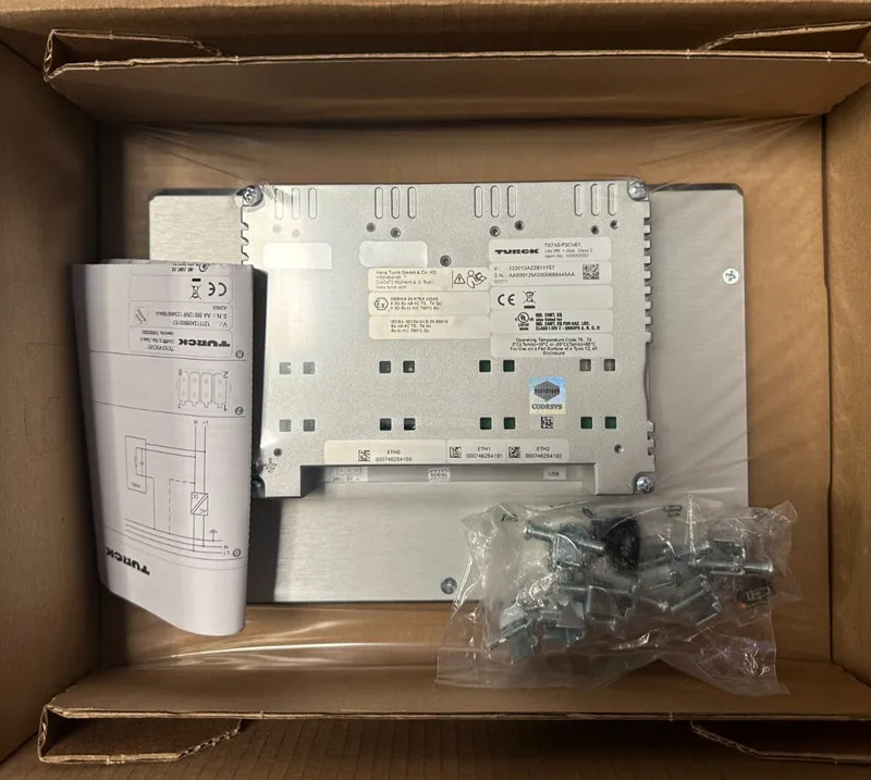 ПЛК Turck TX710-P3CV01 Programmable HMI PLC Touch Screen Panel 100002031 — фото лота 2