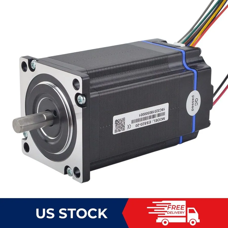 Шаговый двигатель IP65 Waterproof Nema 34 Closed Loop Stepper Motor 8.5Nm w/ 100