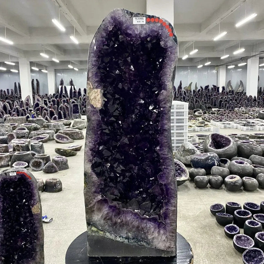 Лабораторный прибор 79.2LB Large natural amethyst crystal cave cathedral crystal