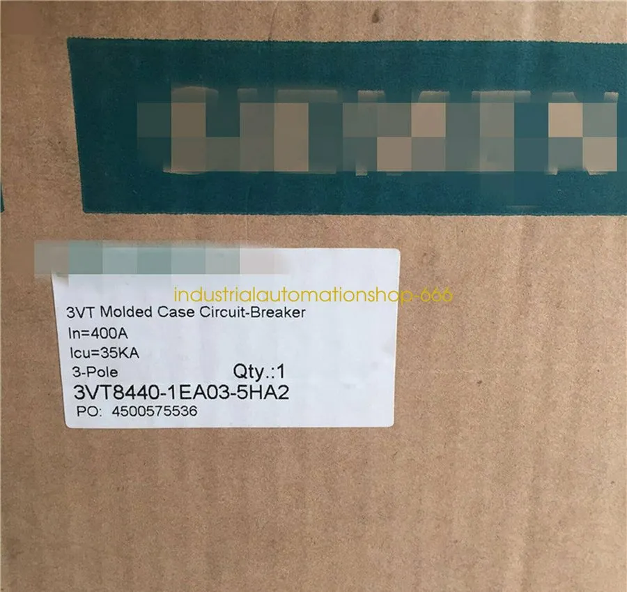 Автоматический выключатель 3VT8440-1EA03-5HA2 Siemens Circuit Breaker
