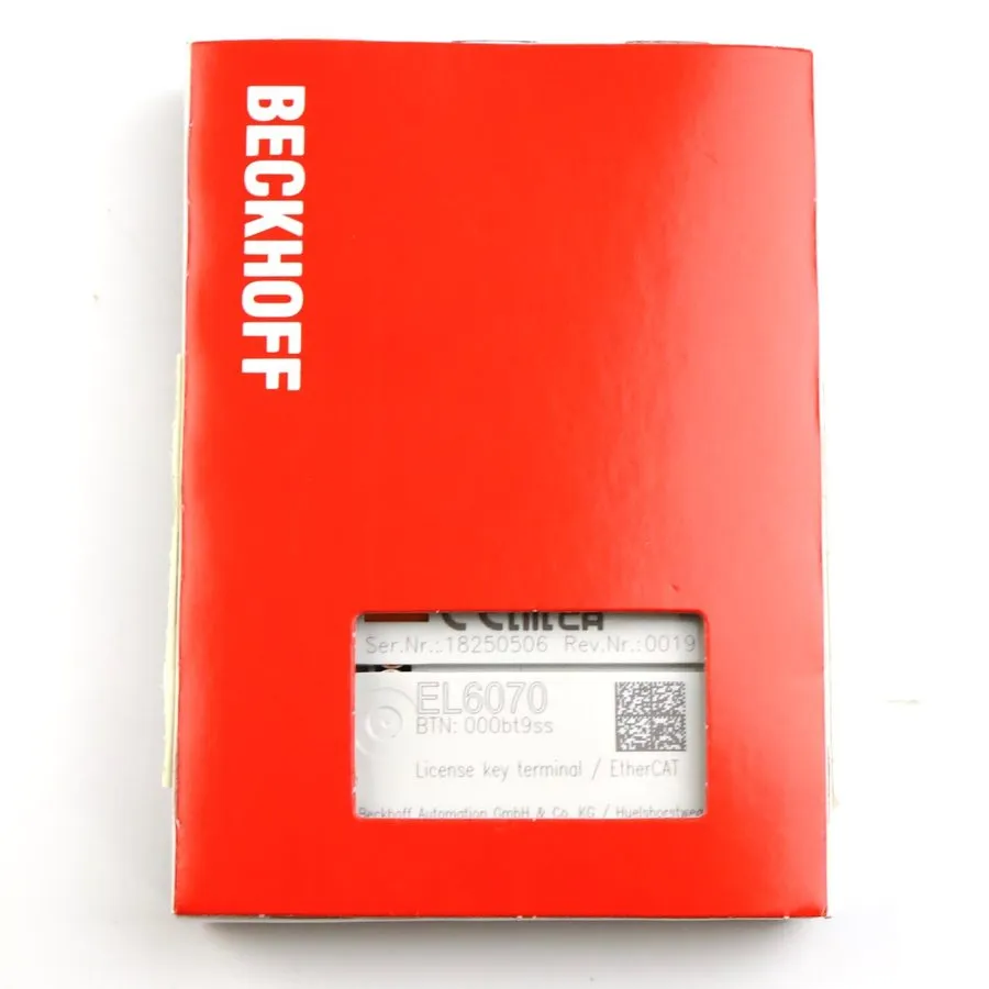 Модуль ввода-вывода BECKHOFF EL6070 EtherCAT Terminal