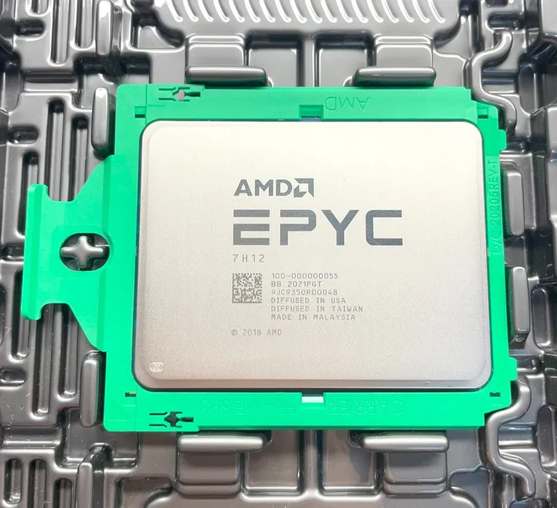 Процессор AMD EPYC 7H12 64core 128threads 256MB 2.60GHz 280W SP3 CPU processor
