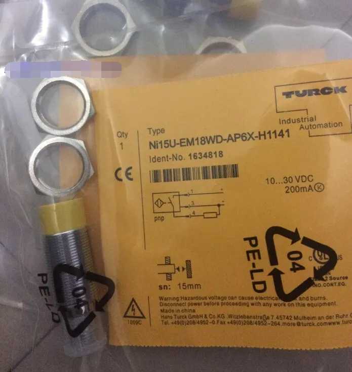 Датчик приближения NI15U-EM18WD-AP6X-H1141