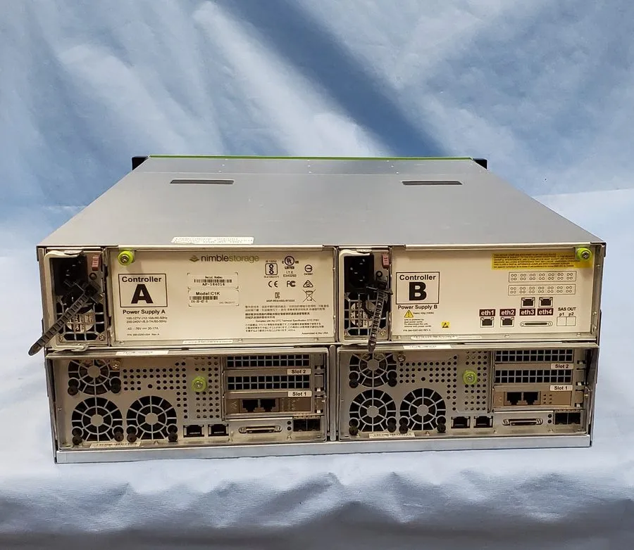 SSD-накопитель HP Nimble Storage SAN CS7000 21x 10TB SAS 6x 1.92TB SSD 16GB FC F — фото лота 2