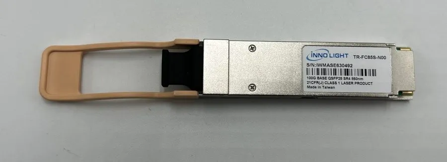 Трансивер InnoLight TR-FC85S-N00 100G BASE QSFP28 SR4 850nm Transceiver QSFP