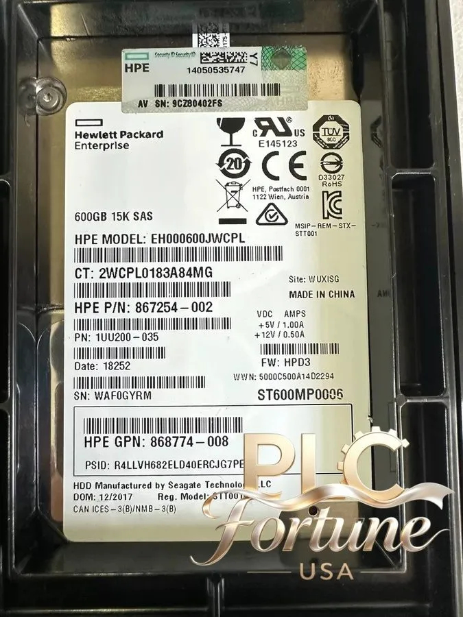 Жёсткий диск P04695-B21 P05394-001 HPE 600GB 3.5" 15K SAS 12G ENT SCC DS HDD Har