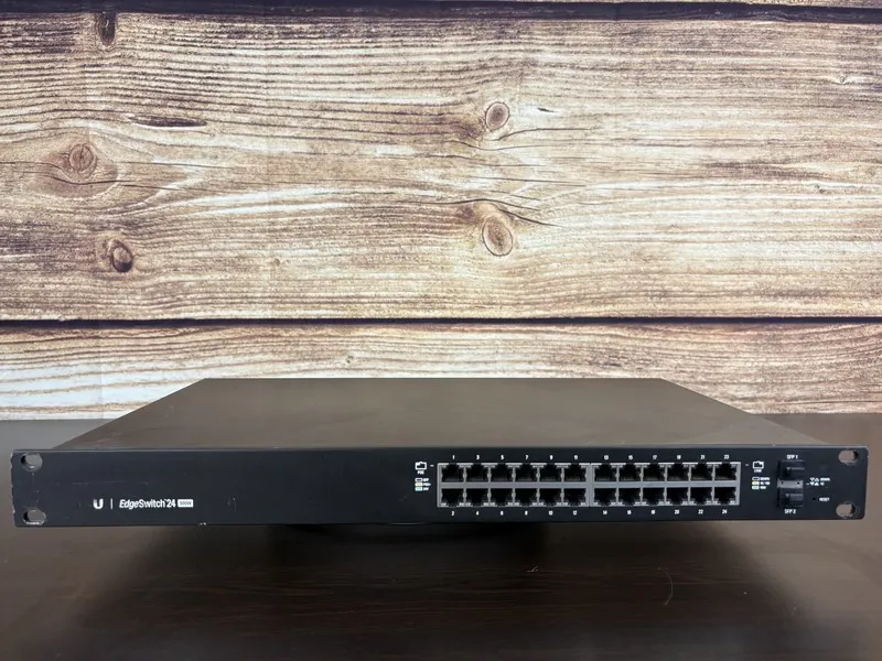 Коммутатор Ubiquiti EdgeSwitch 24 24-Port 500W Managed PoE+ Switch ES-24-500W