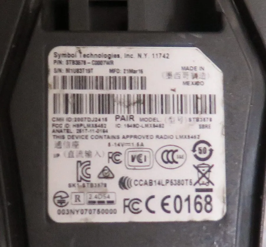 Сканер штрих-кода Motorola Symbol STB3578-C0007WR Barcode Scanner Charging Dock 