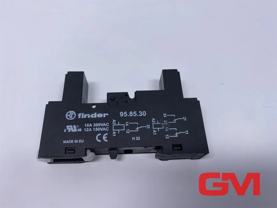 Колодка реле Finder Relay Socket 95.85.30 Schraubfassung 81.9x15.5x46.8mm
