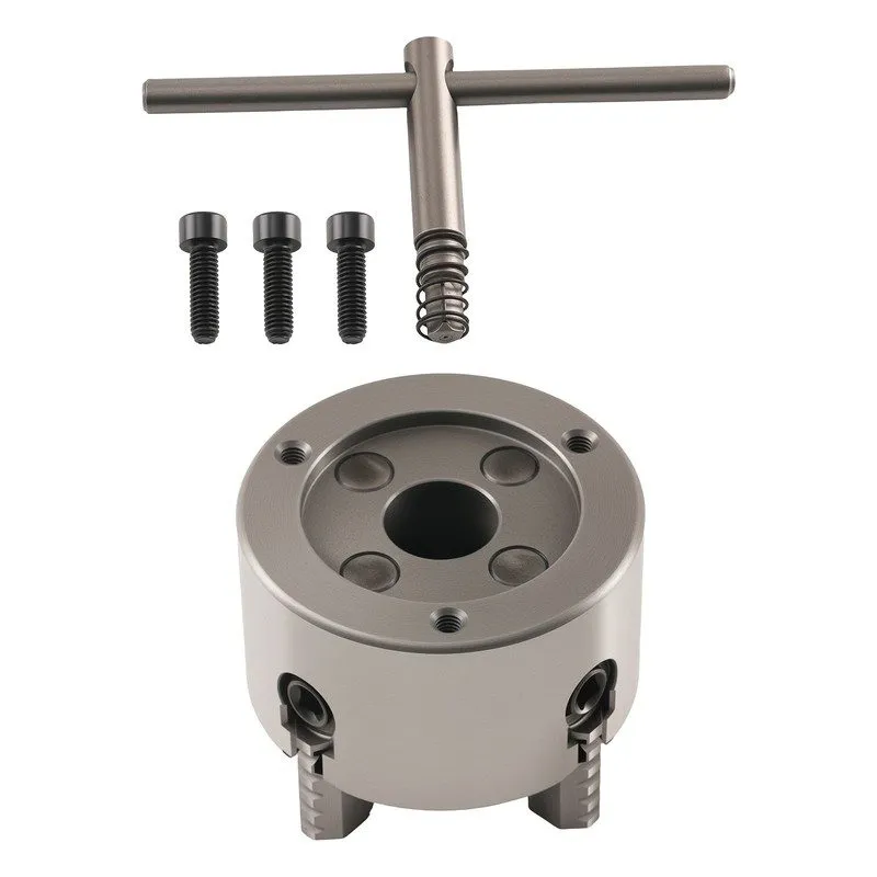 Режущий инструмент K72-80 Self Centering 4 Jaw Lathe Chuck 80mm Metal HT300 Cast