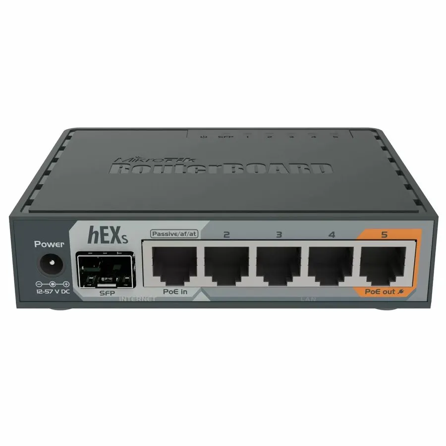 Маршрутизатор MikroTik RB760iGS hEX S