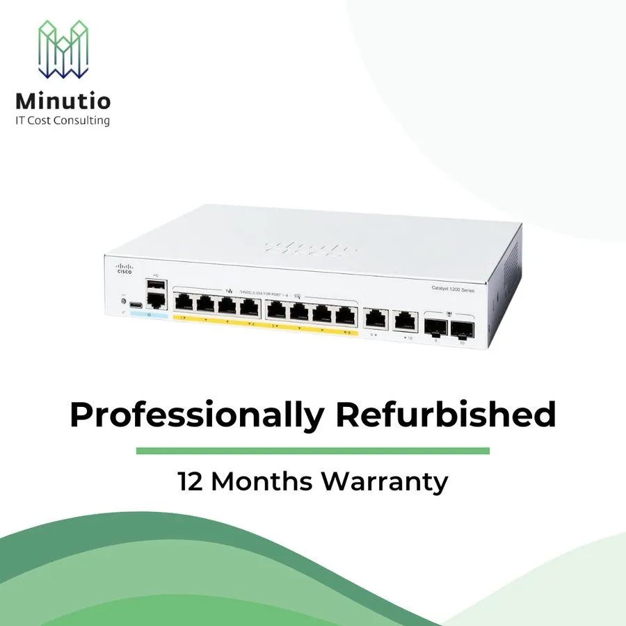 Коммутатор Cisco C1200-8FP-2G