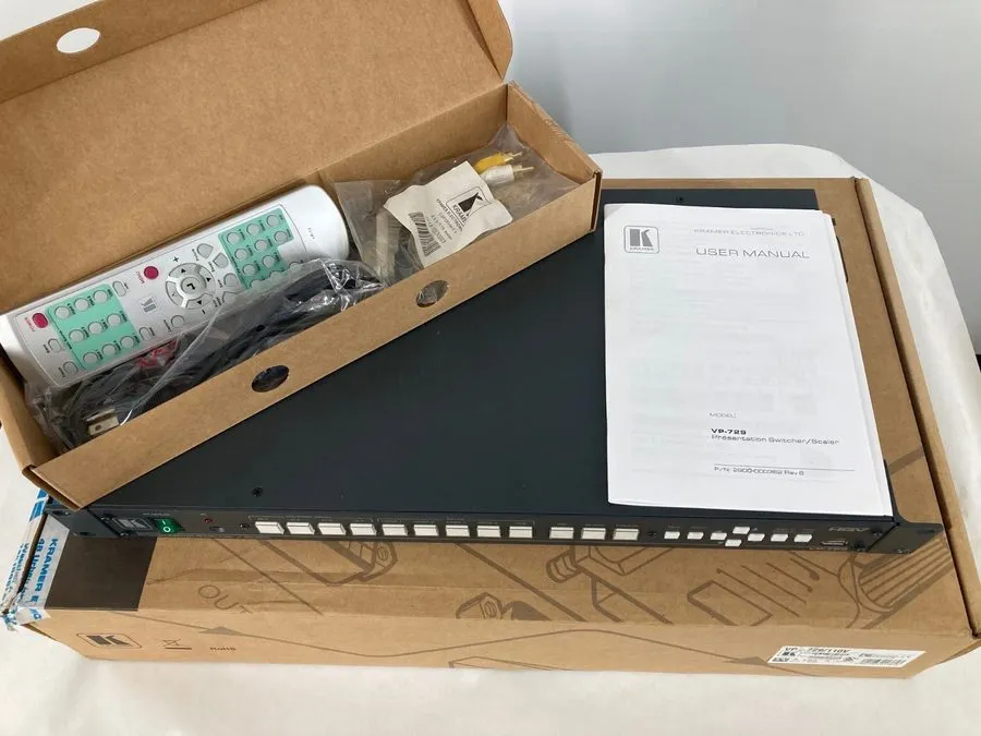 Видеокоммутатор Kramer Electric VP-729 9-Input Presentation Switcher / Scaler