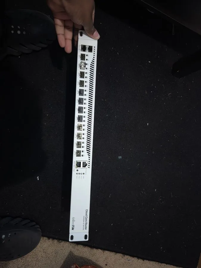 Маршрутизатор MikroTik CCR2004-1G-12S+2XS Cloud Core Router 1U Rackmount SFP+/RJ — фото лота 2