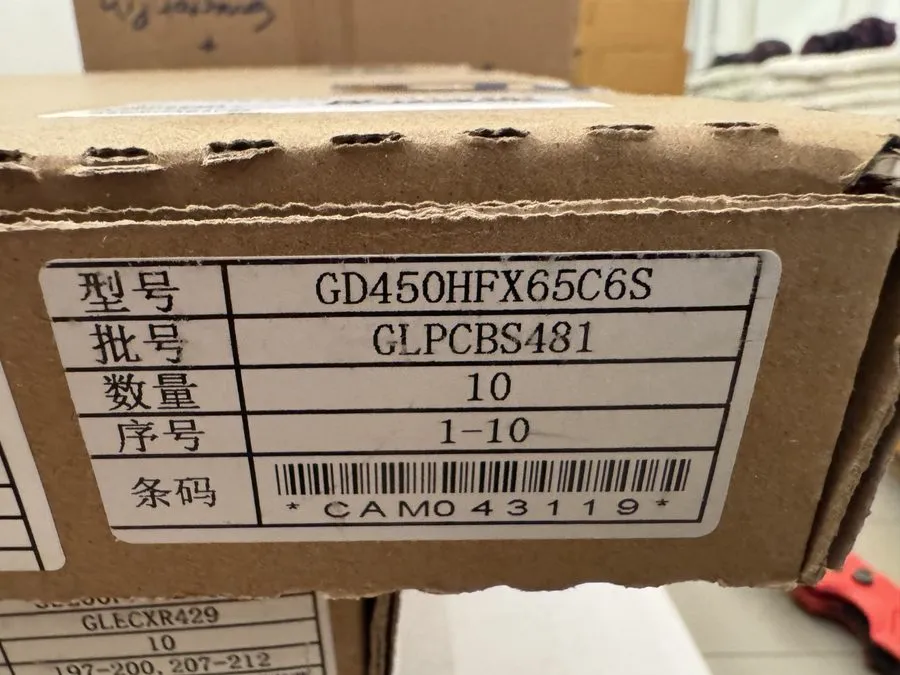 Силовой модуль IGBT GD450HFX65C6S STARPOWER IGBT Module Dual 650V 450A255C 536A@ — фото лота 1
