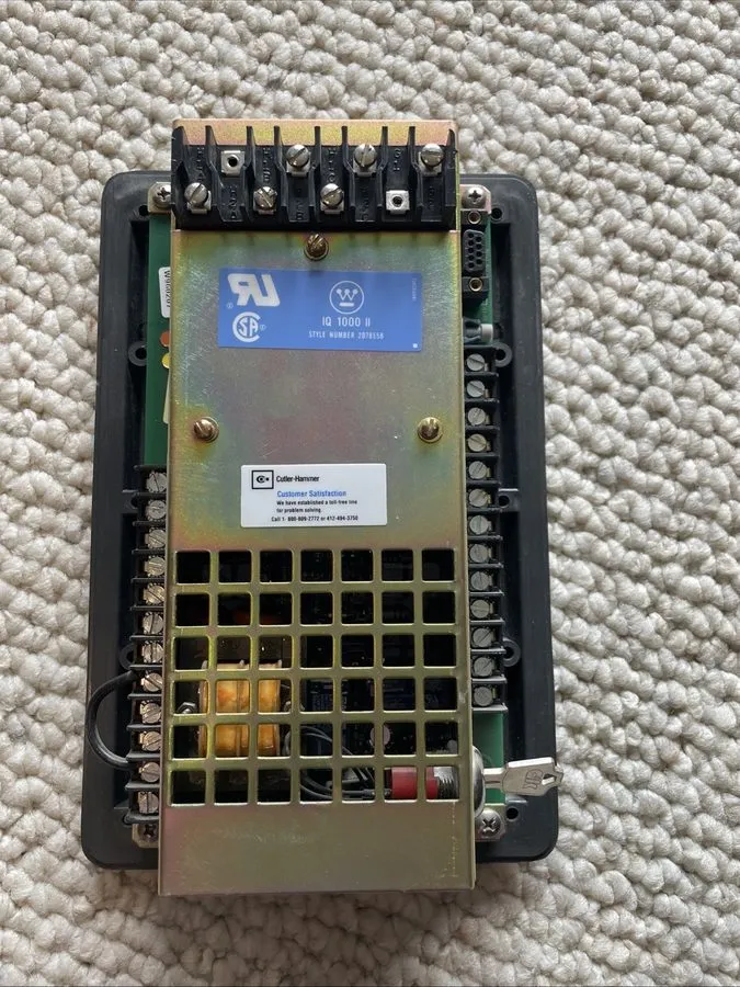 Реле защиты Westinghouse IQ 1000 II 2D78558 Motor Protection Relay 2D78558G01 — фото лота 1