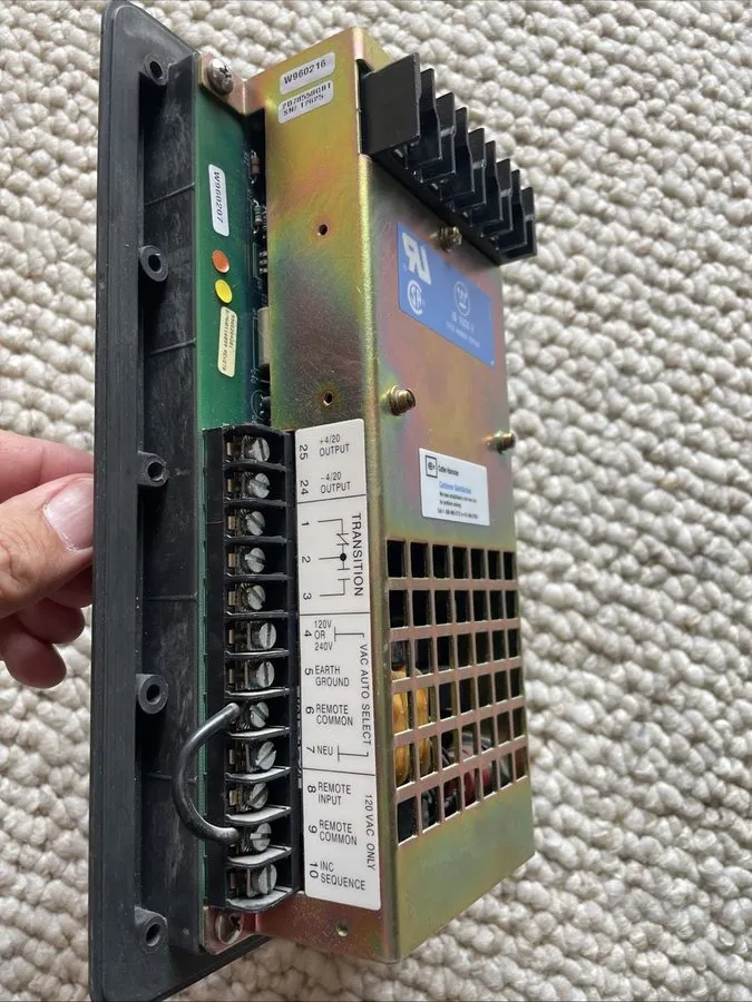 Реле защиты Westinghouse IQ 1000 II 2D78558 Motor Protection Relay 2D78558G01 — фото лота 2
