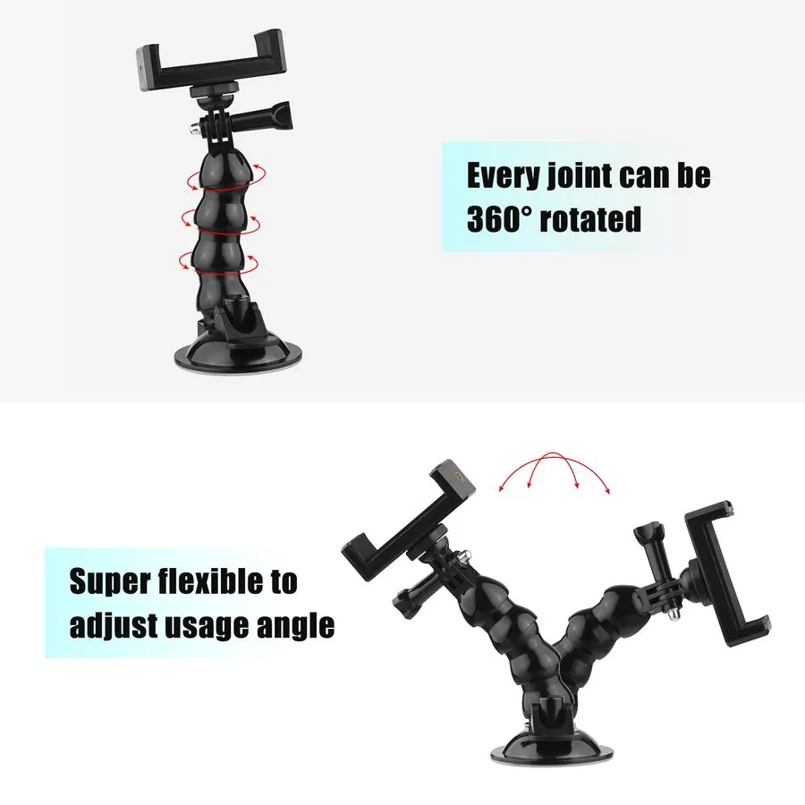 Вакуумная присоска 16cm/6.3in Flexible Suction Cup Mount Windshield Suction Cup 