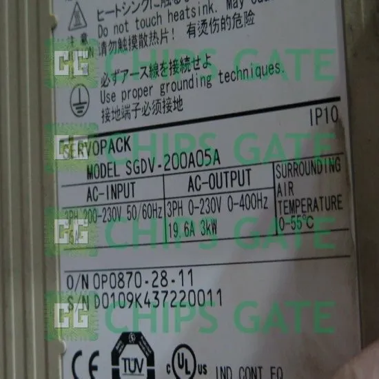Сервопривод Yaskawa servo driver SGDV-200A05A