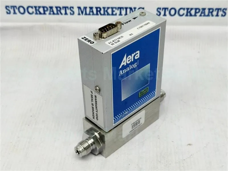Контроллер Aera Analog Series FC-R7710CD 50 SLM N2 Mass Flow Controller 50000 SC