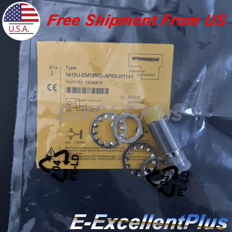 Датчик приближения Turck Proximity Sensor Switch Ni15U-EM18WD-AP6X-H1141