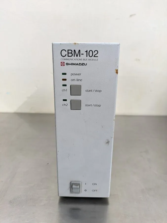 Хроматограф Shimadzu CBM-102 Communications Bus Module HPLC System Controller Po — фото лота 1