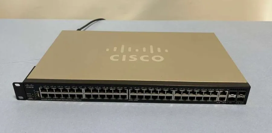 Коммутатор Cisco SG350X-48 48-Port Gigabit Stackable Switch 4x 10G SFP+ Uplinks