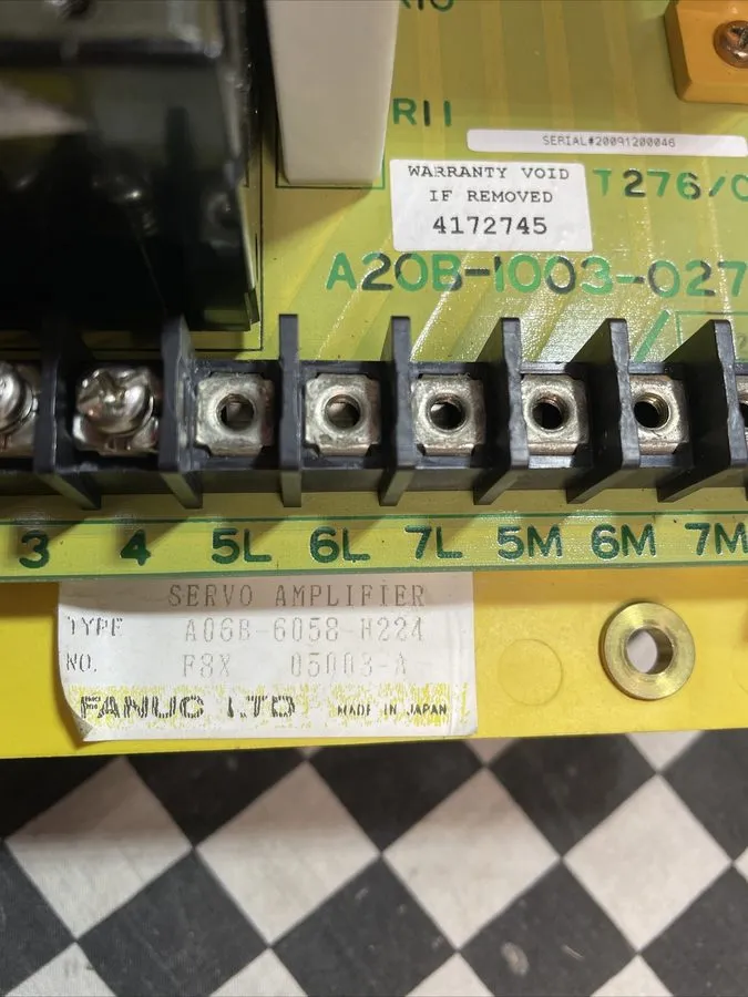 Сервопривод FANUC A06B-6058-H224, SERVO DRIVE SERVO AMPLIFIER