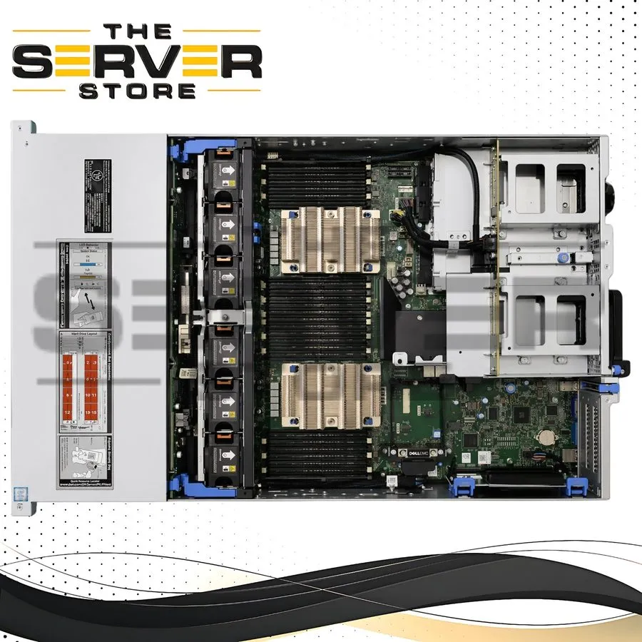 Сервер Dell PowerEdge R740xd 12LFF+4SFF 2x Gold 5218R 768GB 12x 10TB HBA330 10Gb