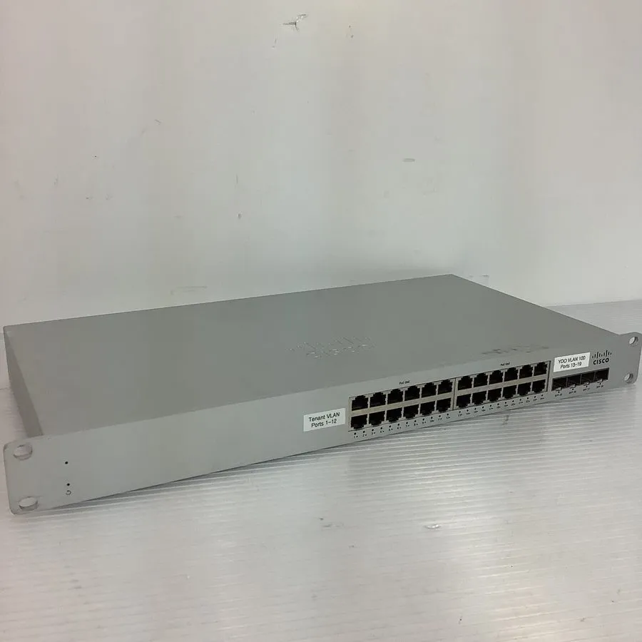 Коммутатор Cisco MS225-24 28 Ports Fully Managed Ethernet Switch