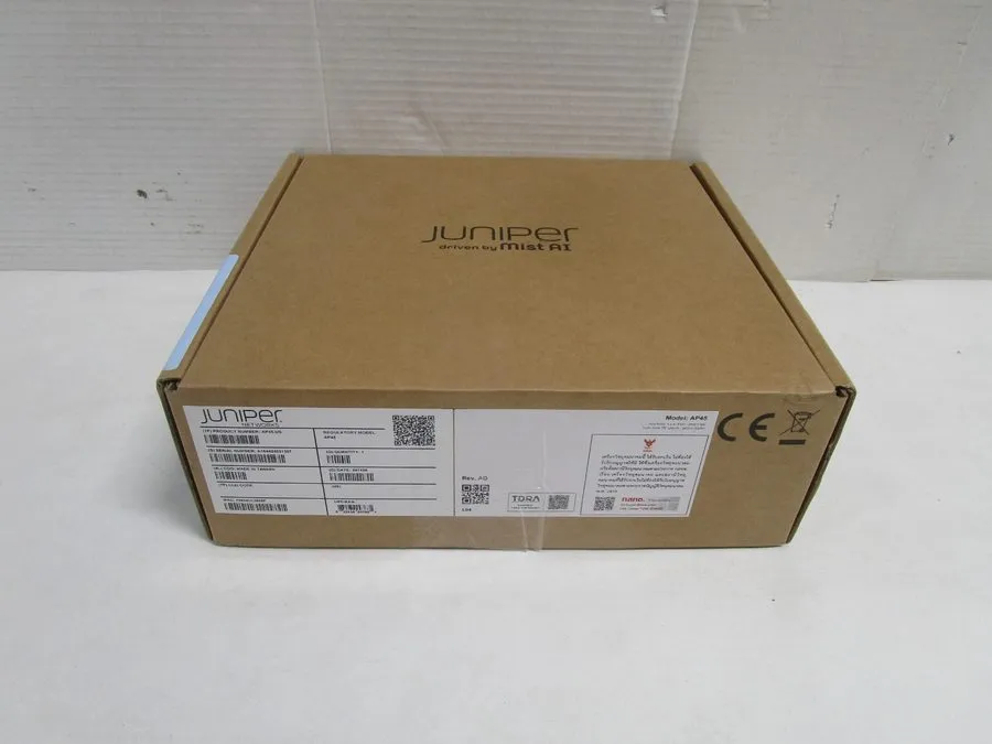 Точка доступа Wi-Fi JUNIPER Wi-Fi 6E Indoor Access Point 802.11ax Unclaimed AP45