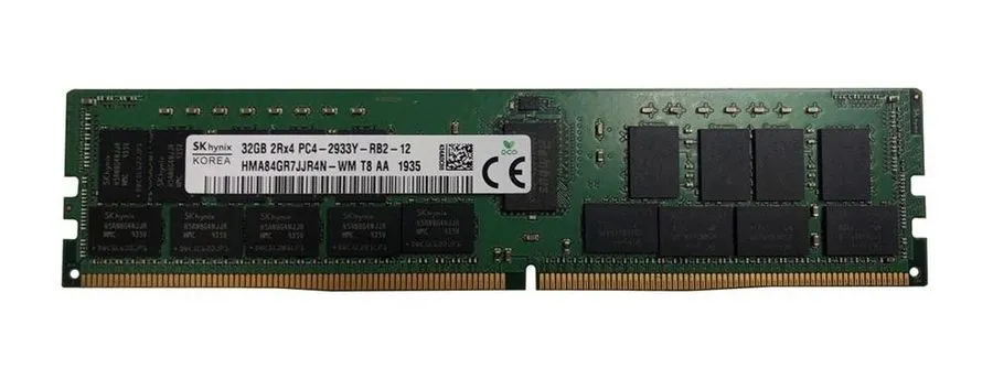 Модуль памяти SKHynix 32GB 2Rx4 DDR4-2933Y ECC REG Server RAM HMA84GR7JJR4N-WM T