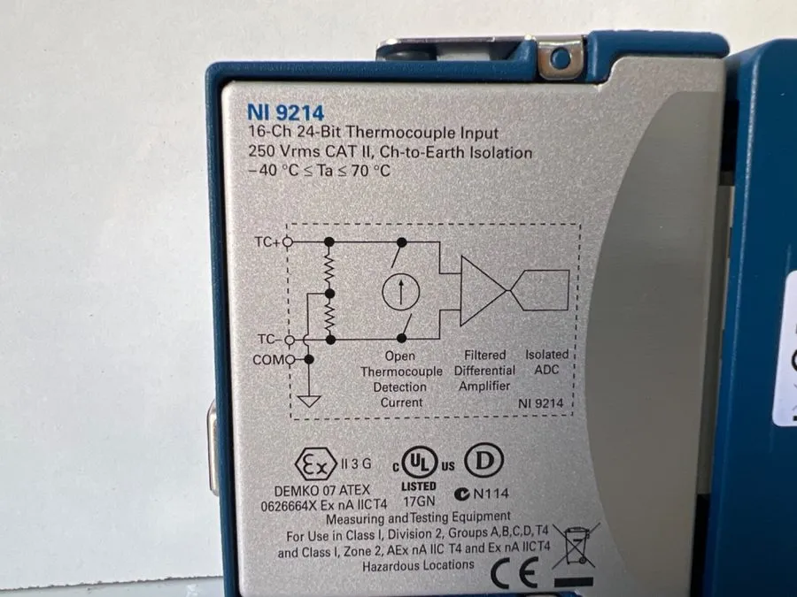 Модуль ввода-вывода National Instruments NI-9214 Thermocouple input Module