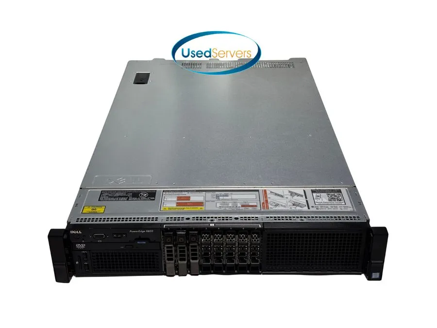 Сервер Poweredge R830 8SFF 4x E5-4610v4 1.8GHZ =40C/80T 256GB 3x HD TRAY H730P