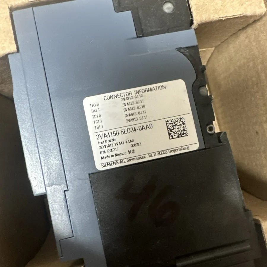 Автоматический выключатель Siemens 3va4150-5ed34-0aa0 50amp circuit breaker type