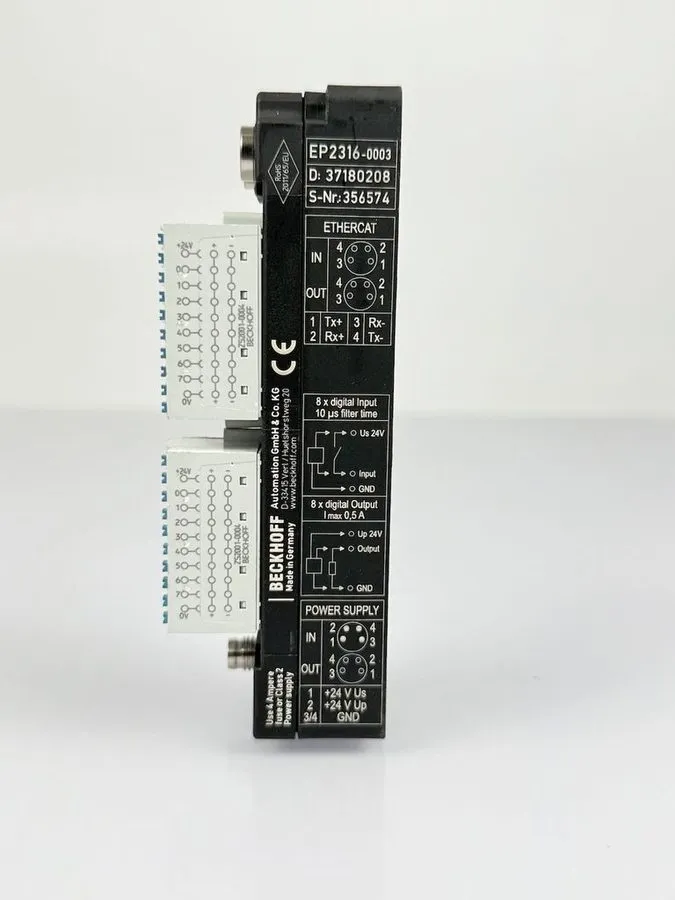 IIoT-устройство Beckhoff EtherCAT Box 8 Channel Digital Input 24VDC EP2316-0003