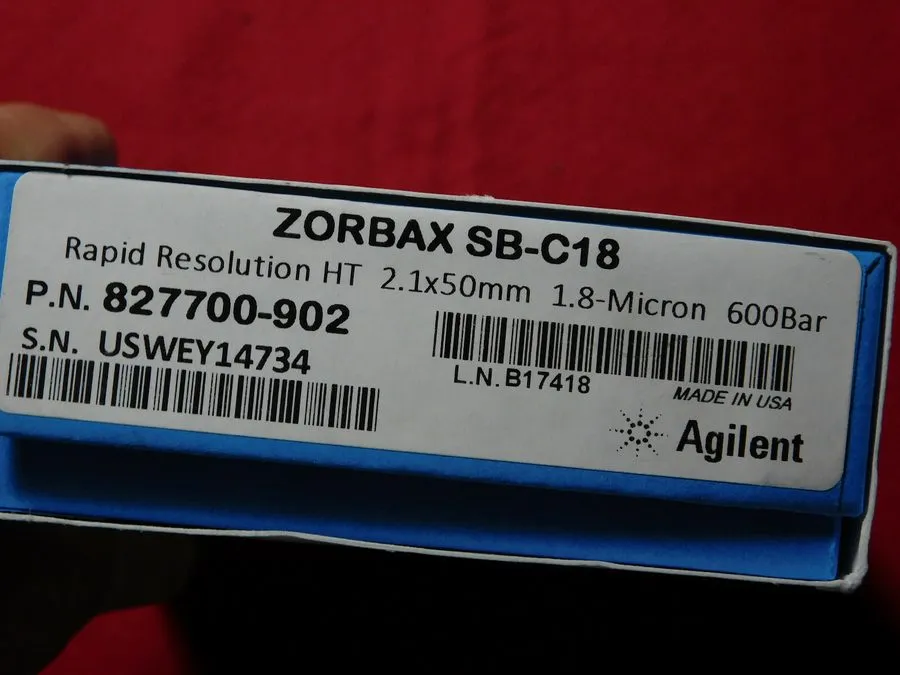 Хроматографическая колонка Agilent PN PL 880975-902 ZORBAX SB-C18 HPLC Column 4.
