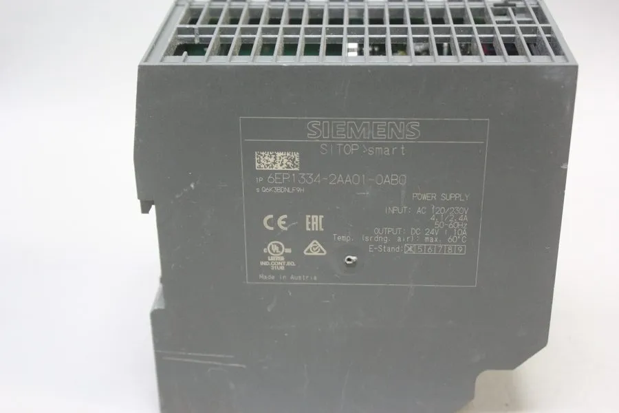 Блок питания SIEMENS SITOP smart 6EP1334-2AA01-0AB0 POWER SUPPLY UNMP