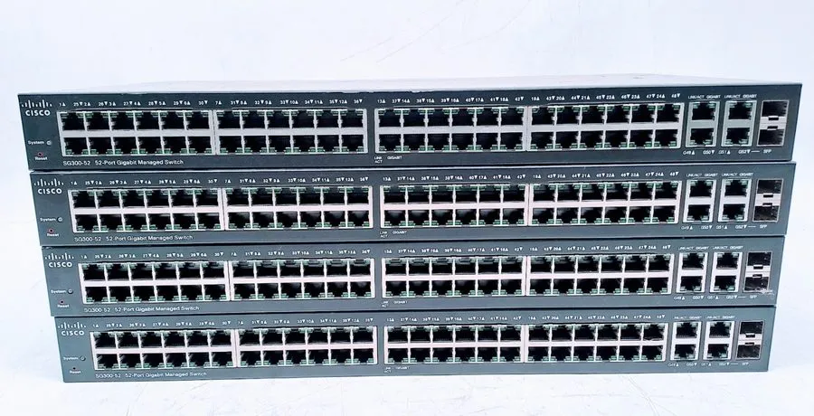 Коммутатор Cisco SG300-52MP-K9 V03 52-Port Gigabit PoE+ 740W Managed L3 Switch