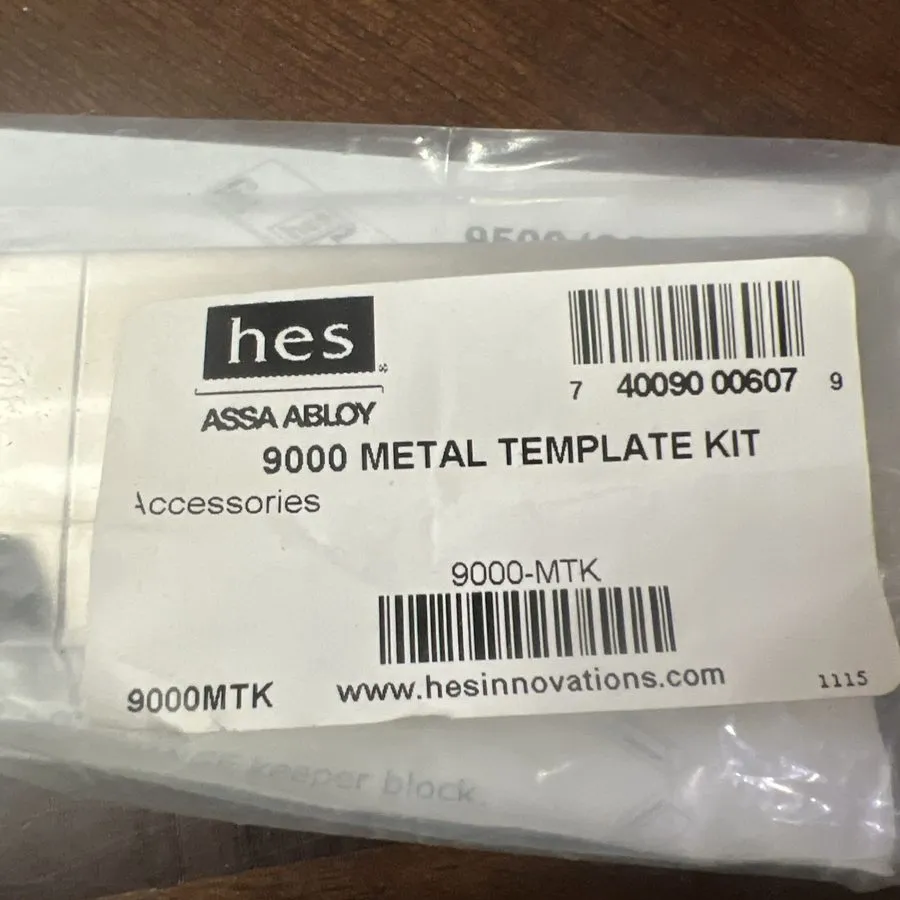 Оборудование видеонаблюдения HES Assa Abloy Electric Strike Template 9400 9500 9 — фото лота 2