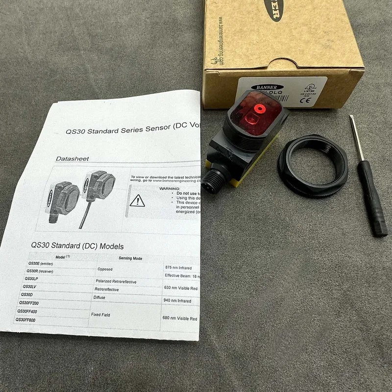 Фотоэлектрический датчик Banner QS30LDLQ Photoelectric Sensor Switch 10-30 VDC