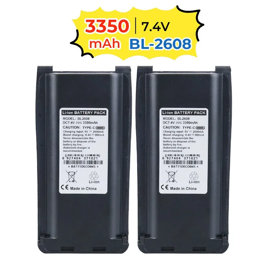 Аккумулятор 3350mAh BL2608 Li-ion Battery with Type-C USB charing