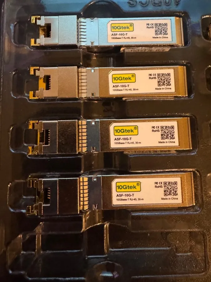 Трансивер SFP-10G-T-X Multi-Rate 1G/2.5G/5G/10G SFP+ to RJ45 ( Sold Individually